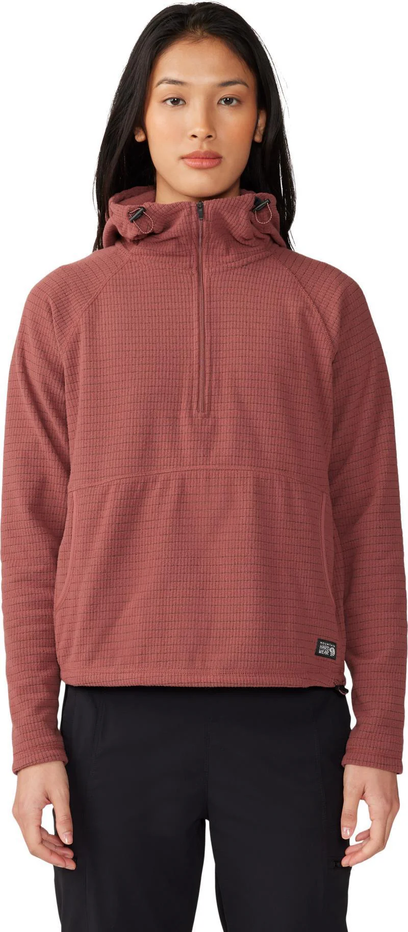 Summit Grid Half Zip Hoody - Womens - Image 36