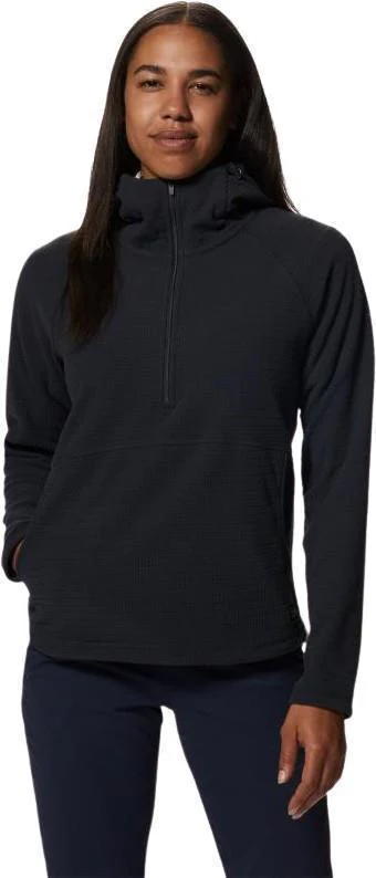 Summit Grid Half Zip Hoody - Womens - Image 7