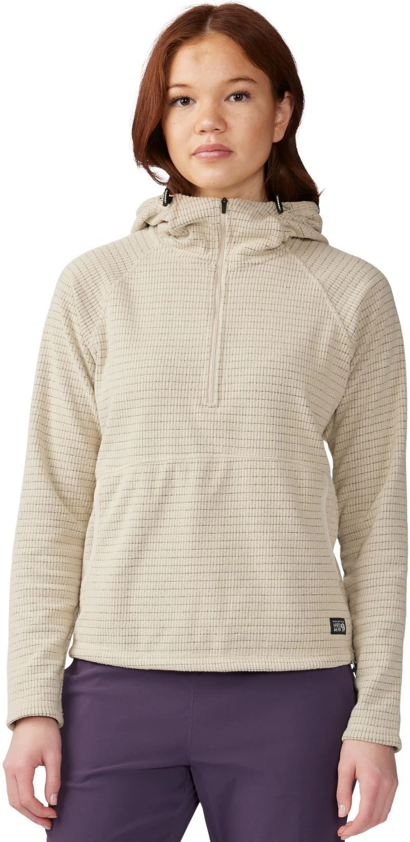 Summit Grid Half Zip Hoody - Womens - Image 10