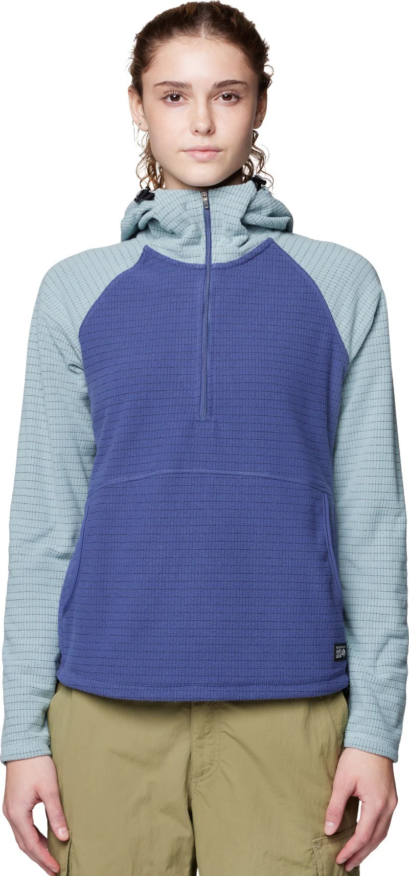 Summit Grid Half Zip Hoody - Womens - Image 18