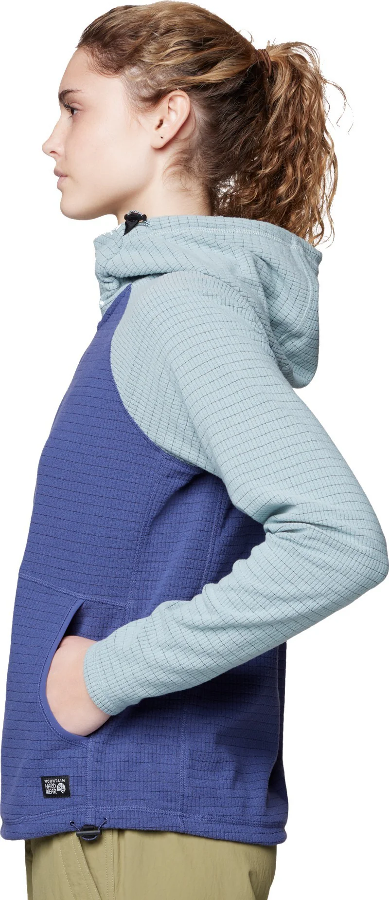 Summit Grid Half Zip Hoody - Womens - Image 19