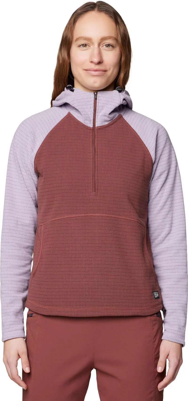 Summit Grid Half Zip Hoody - Womens - Image 25