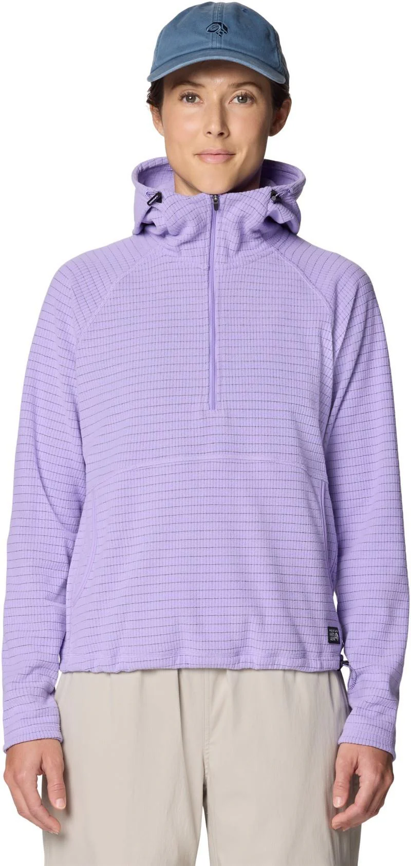 Summit Grid Half Zip Hoody - Womens - Image 29