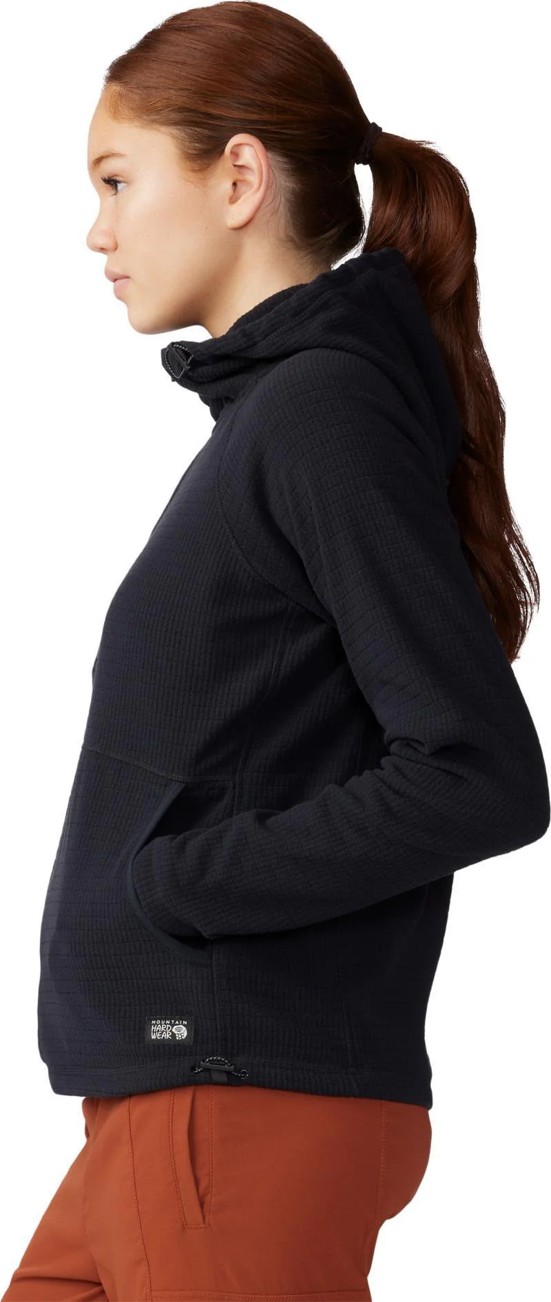 Summit Grid Half Zip Hoody - Womens - Image 3