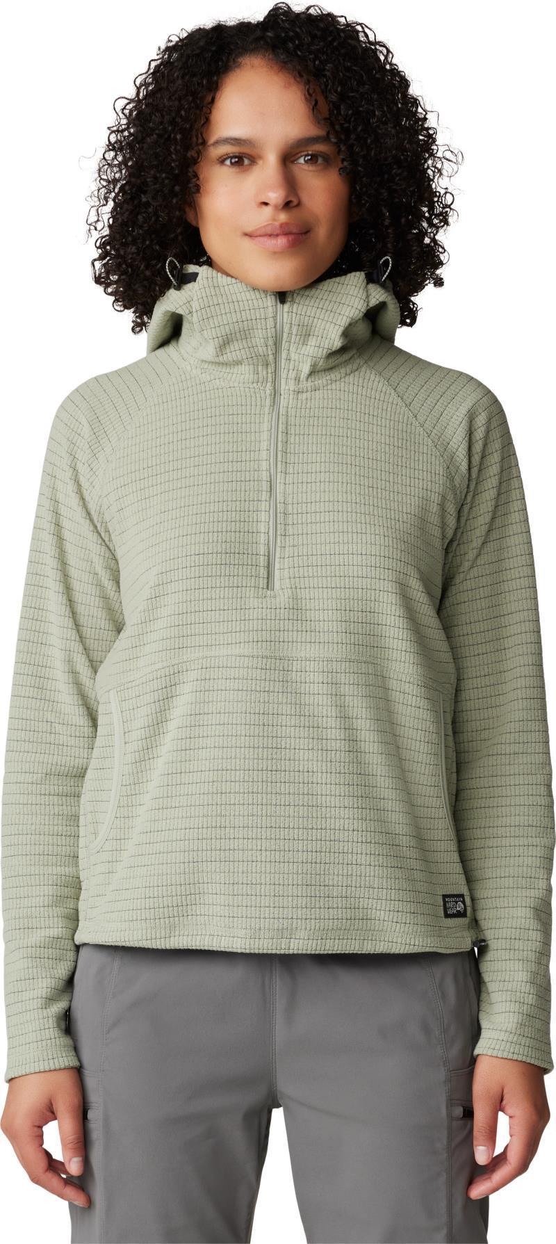 Summit Grid Half Zip Hoody - Womens - Image 4