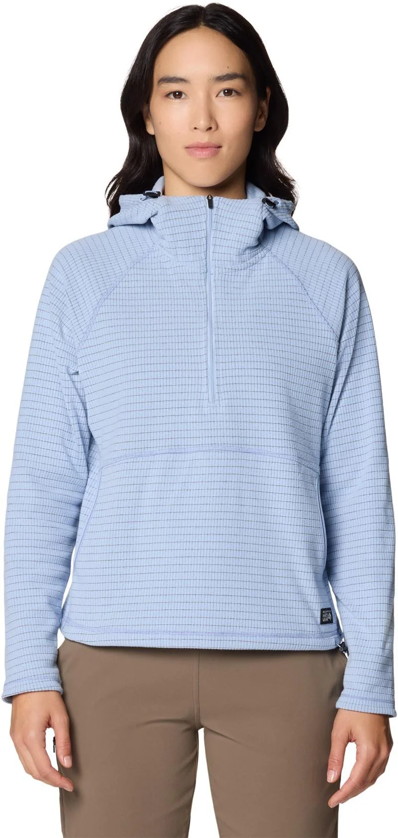 Summit Grid Half Zip Hoody - Womens - Image 44