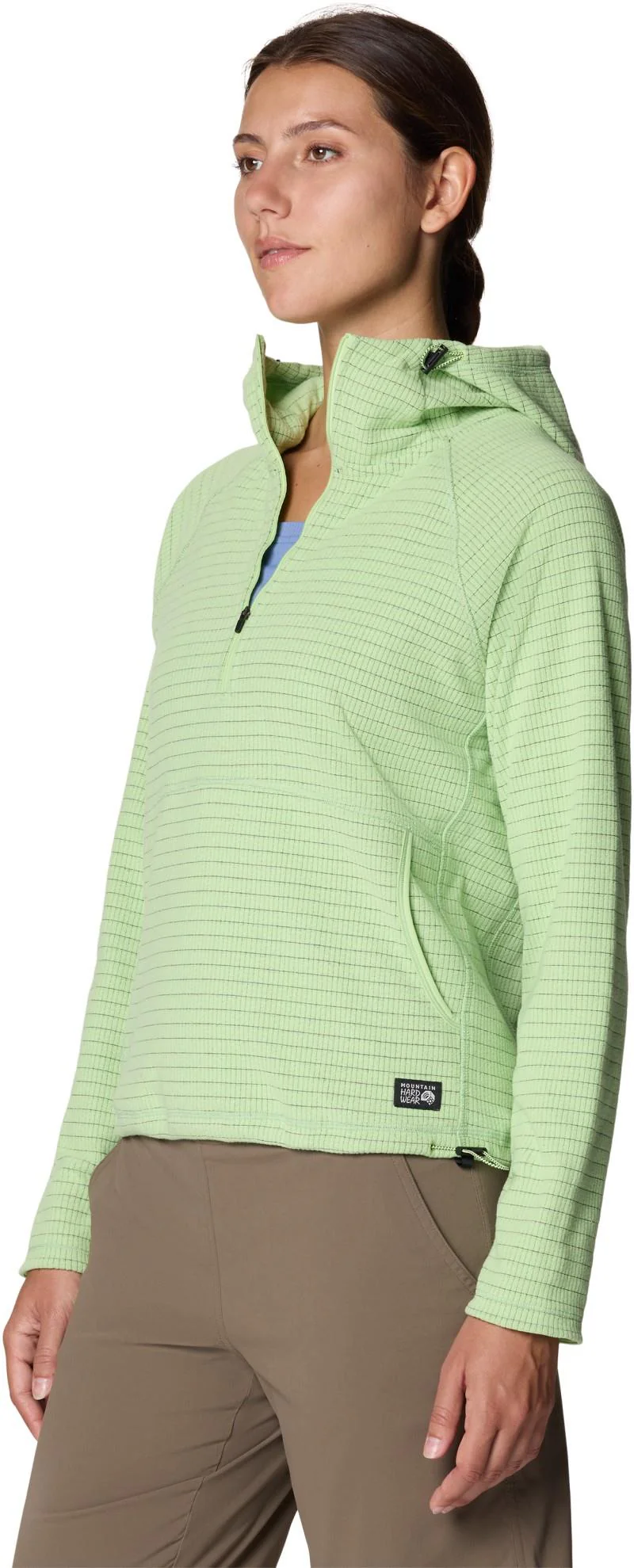 Summit Grid Half Zip Hoody - Womens - Image 50