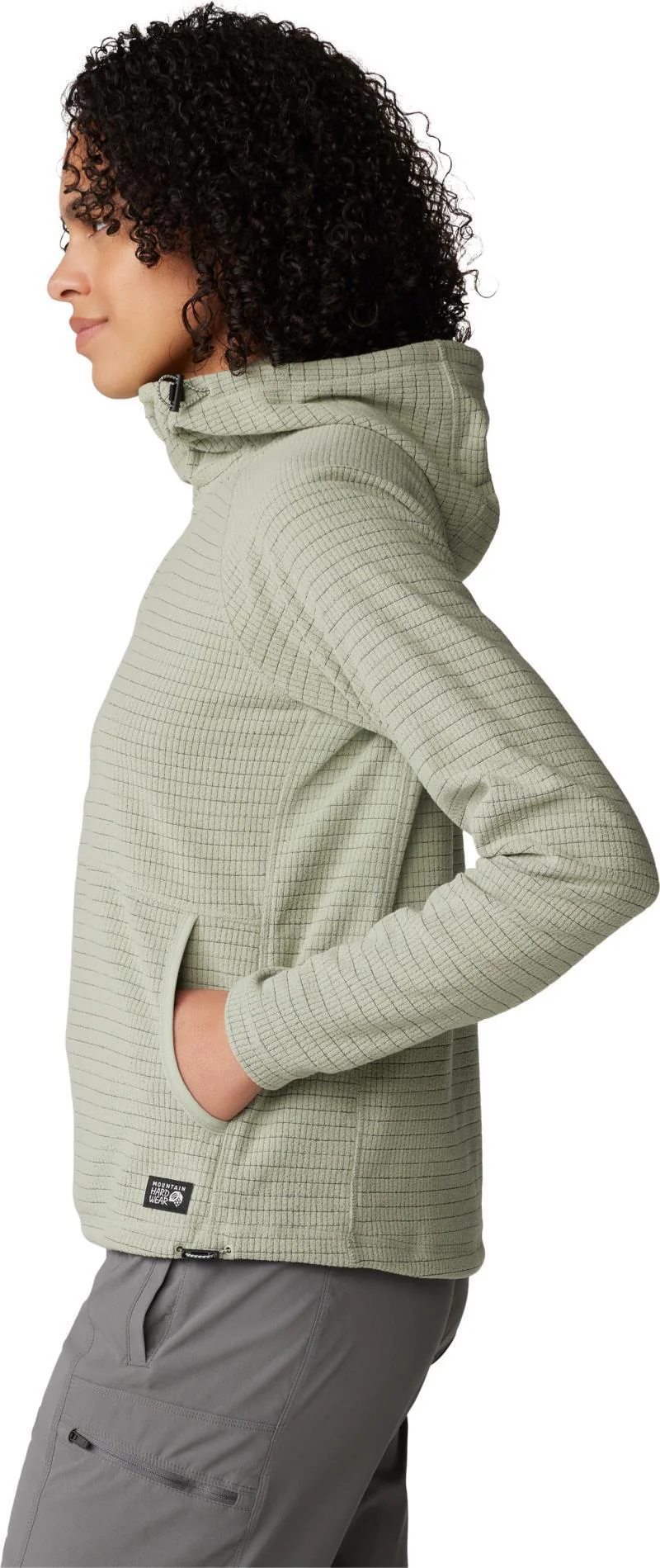 Summit Grid Half Zip Hoody - Womens - Image 6