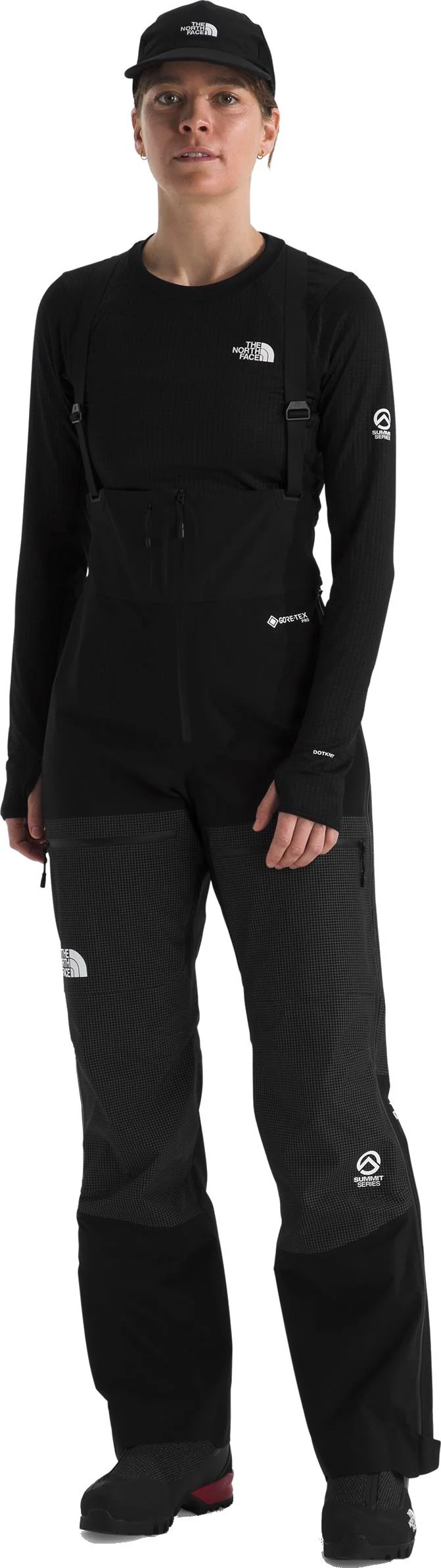 Summit Mountain GTX Pro Bibs, Long - Womens - Image 2
