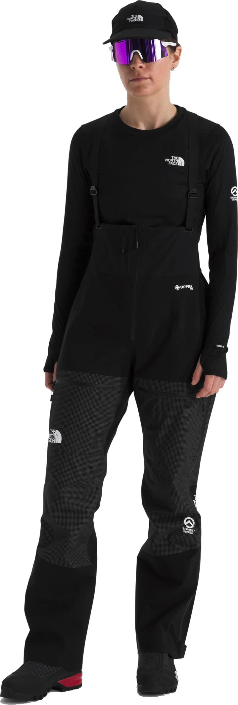 Summit Mountain GTX Pro Bibs, Long - Womens - Image 3