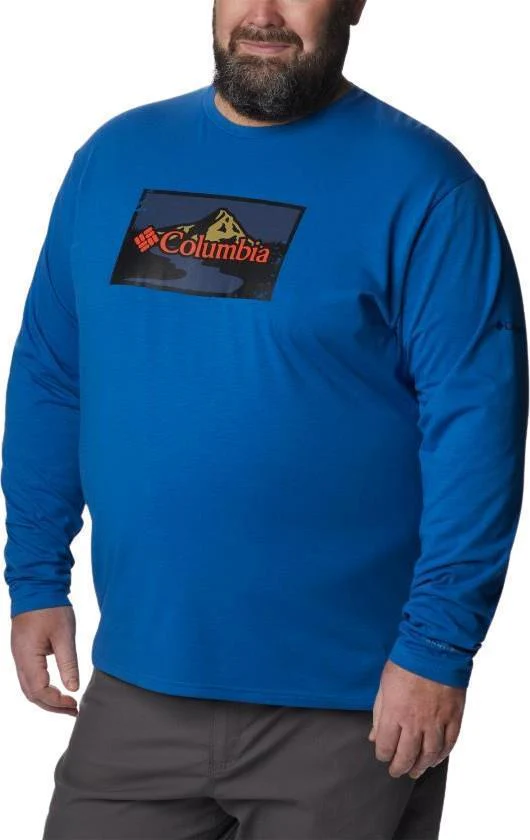 Sun Trek Graphic LS Shirt - Big - Mens - Image 3