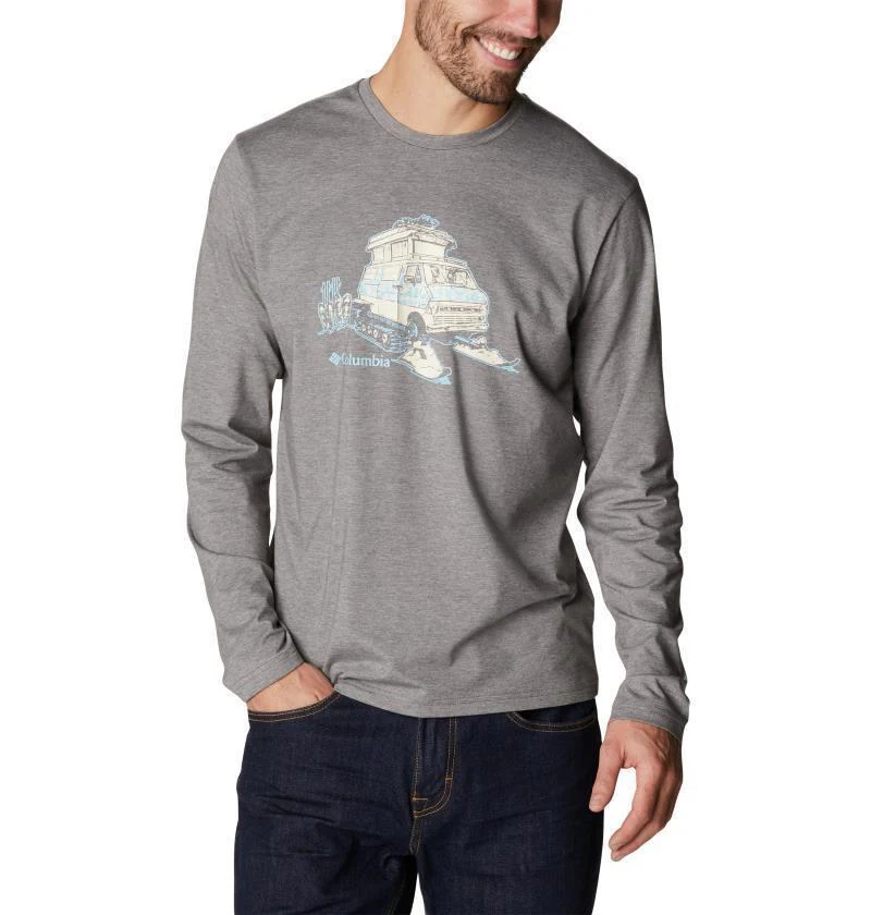 Sun Trek Graphic LS Shirt - Tall - Mens - Image 11