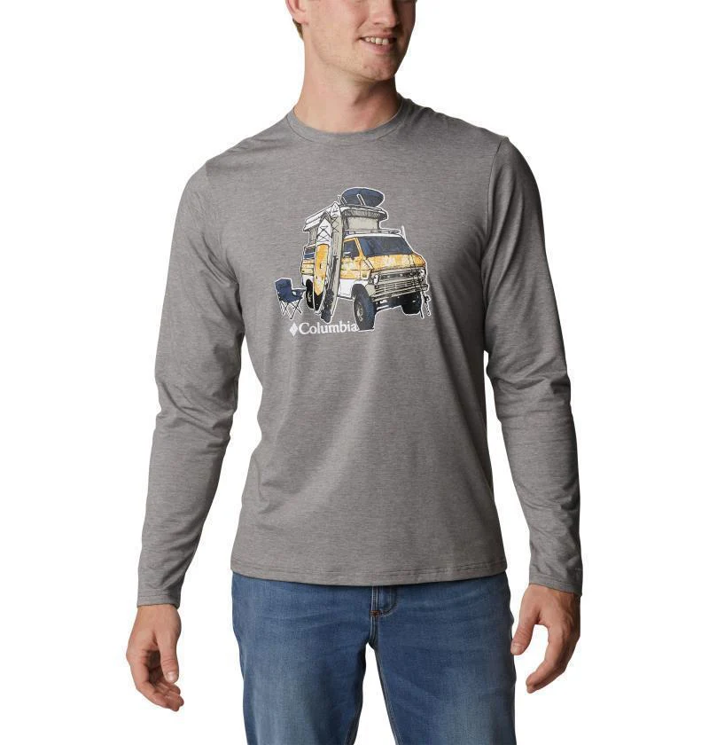 Sun Trek Graphic LS Shirt - Tall - Mens - Image 13