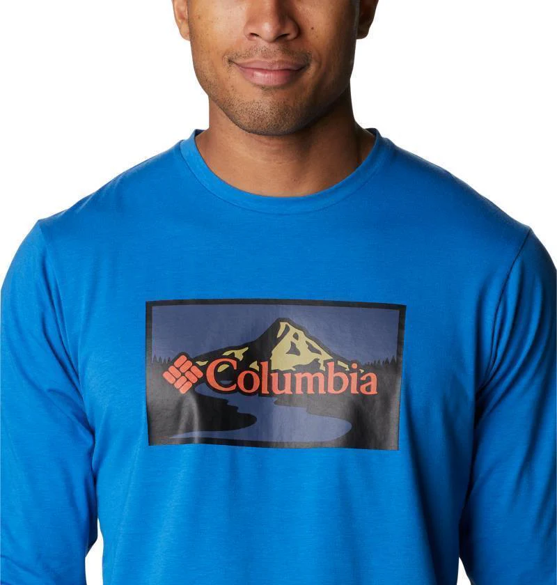 Sun Trek Graphic LS Shirt - Tall - Mens - Image 6