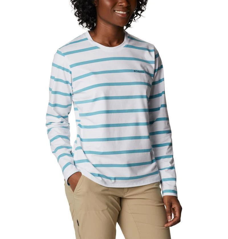 Sun Trek Pattern LS Tee - Womens - Image 18
