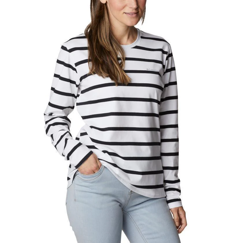Sun Trek Pattern LS Tee - Womens - Image 3