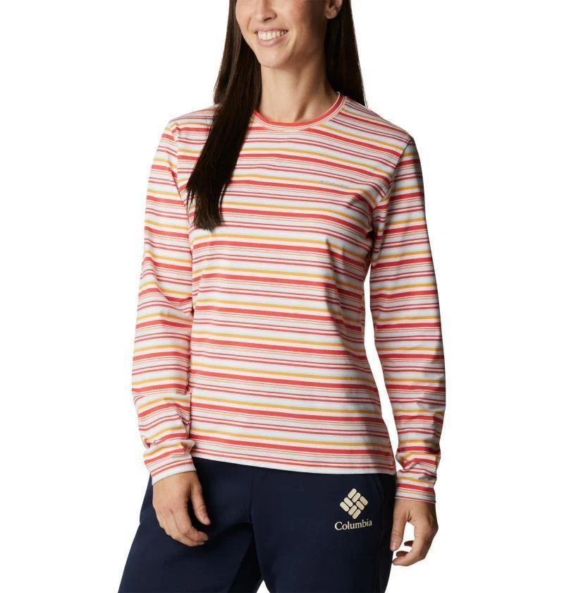 Sun Trek Pattern LS Tee - Womens - Image 36