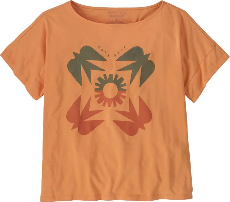 Sunfirst Relaxed Drop Sleeve Organic T-Shirt - Womens