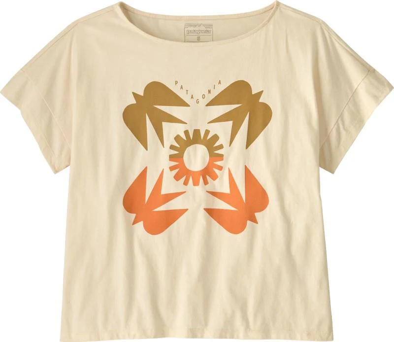 Sunfirst Relaxed Drop Sleeve Organic T-Shirt - Womens - Image 2