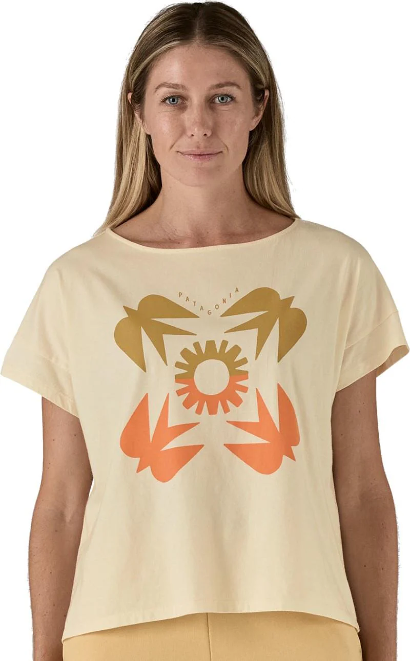 Sunfirst Relaxed Drop Sleeve Organic T-Shirt - Womens - Image 3