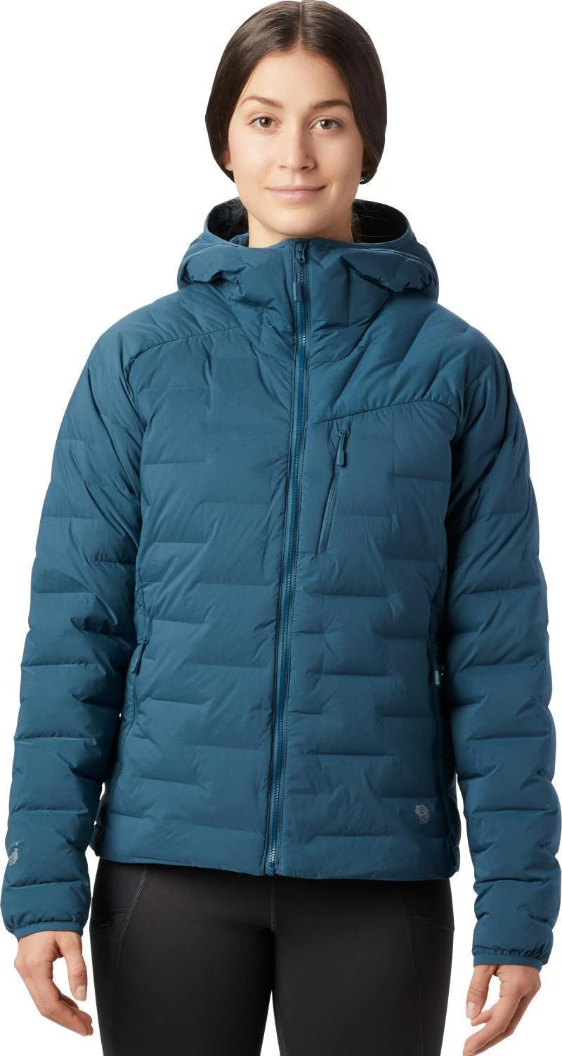 Super/DS Stretchdown Hooded Jacket - Womens - Image 37
