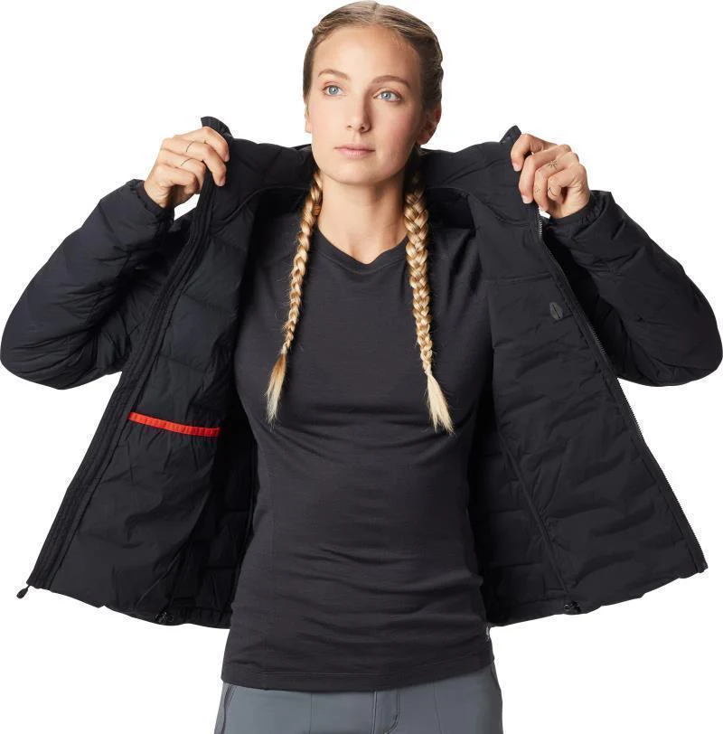 Super/DS Stretchdown Hooded Jacket - Womens - Image 4