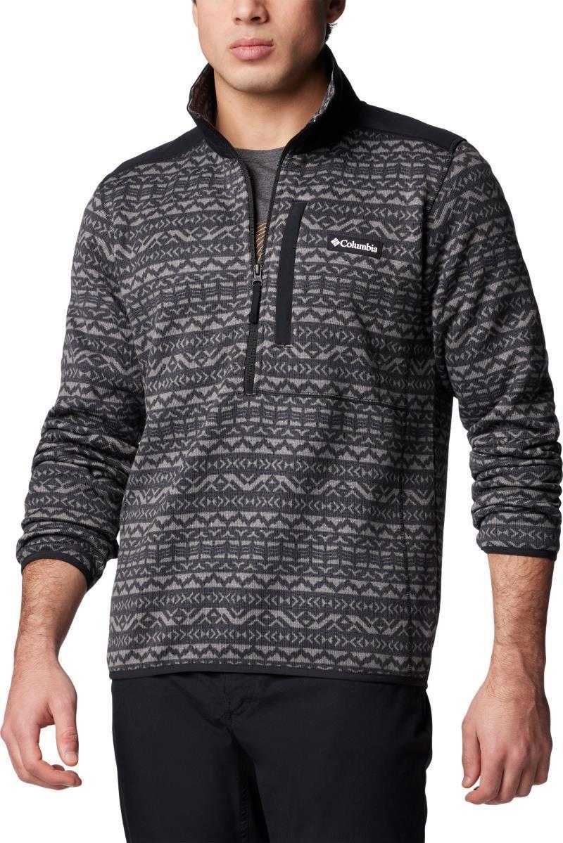 Sweater Weather Printed Half Zip II - Mens - Image 4