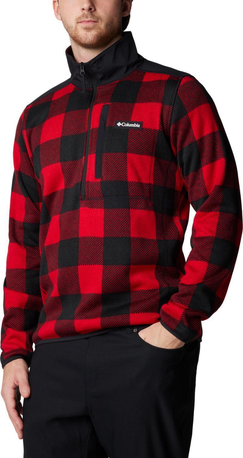 Sweater Weather Printed Half Zip II - Mens - Image 8