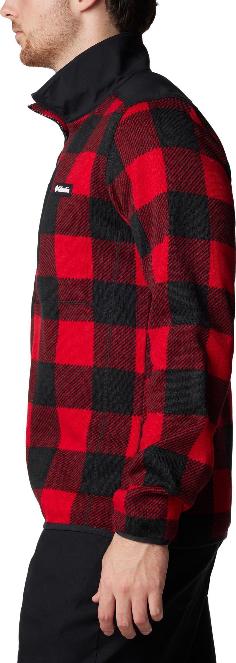 Sweater Weather Printed Half Zip II - Mens - Image 9