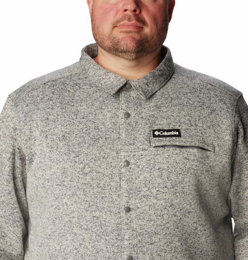 Sweater Weather Shirt Jacket - Big - Mens - Image 9