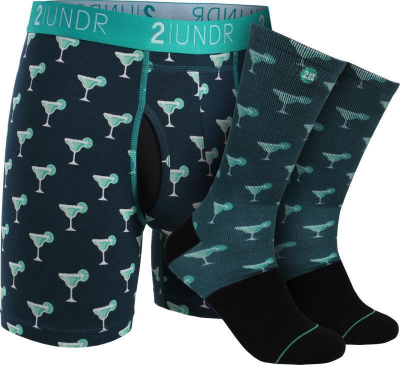 Swing Shift Boxer Briefs + Socks Pack - Mens