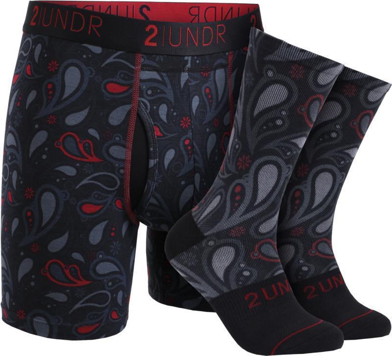 Swing Shift Boxer Briefs + Socks Pack - Mens - Image 11