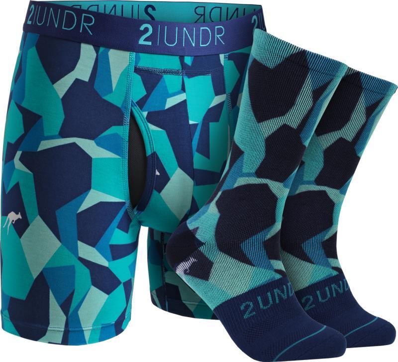 Swing Shift Boxer Briefs + Socks Pack - Mens - Image 14