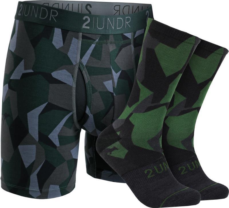 Swing Shift Boxer Briefs + Socks Pack - Mens - Image 15