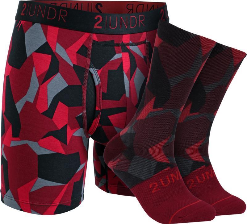 Swing Shift Boxer Briefs + Socks Pack - Mens - Image 16