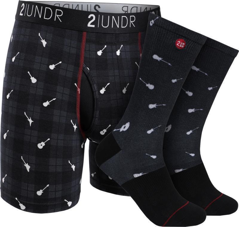 Swing Shift Boxer Briefs + Socks Pack - Mens - Image 2