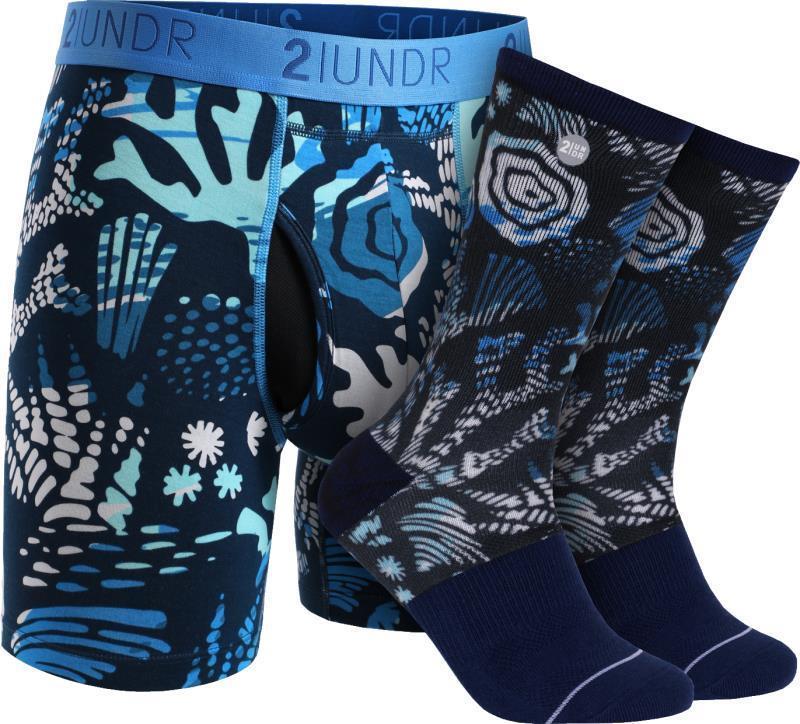 Swing Shift Boxer Briefs + Socks Pack - Mens - Image 3