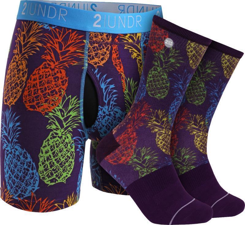 Swing Shift Boxer Briefs + Socks Pack - Mens - Image 4