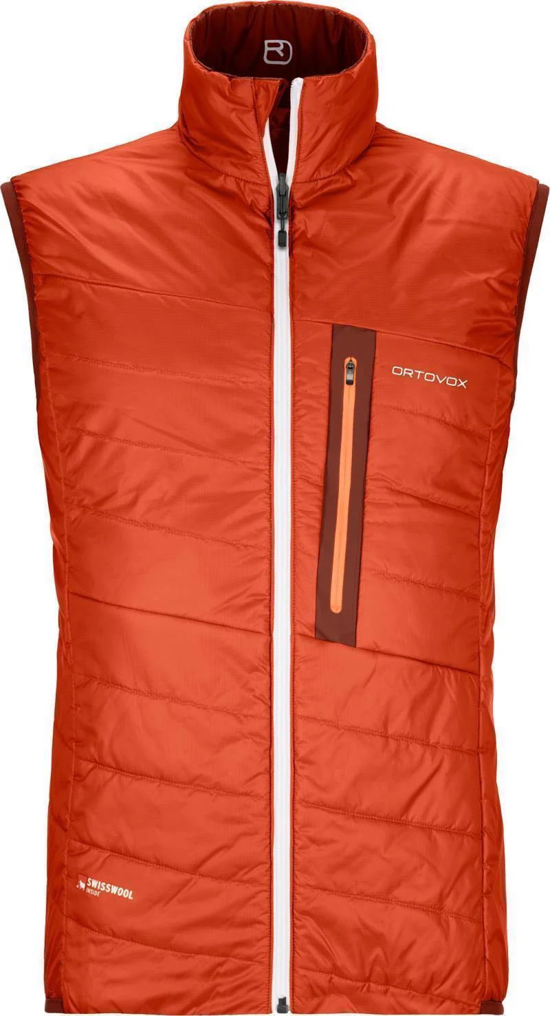 Swisswool Piz Cartas Vest - Mens - Image 10