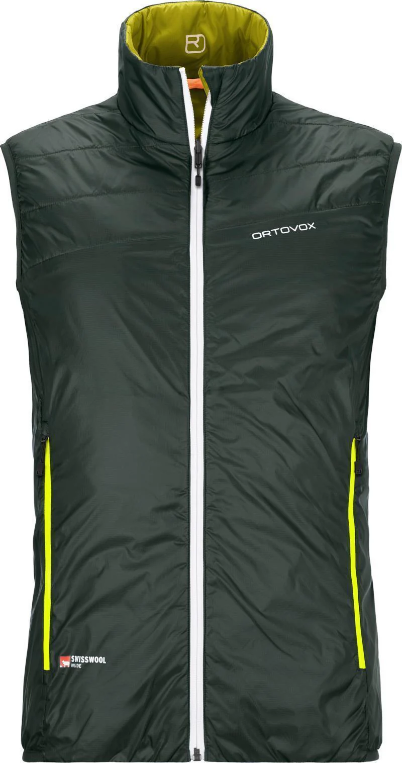 Swisswool Piz Cartas Vest - Mens - Image 11