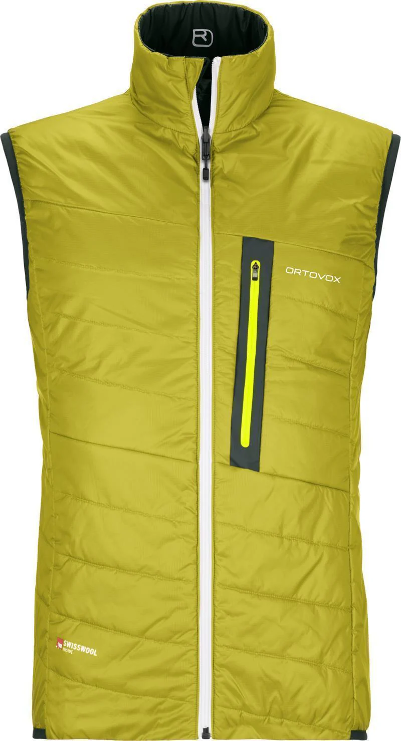 Swisswool Piz Cartas Vest - Mens - Image 13