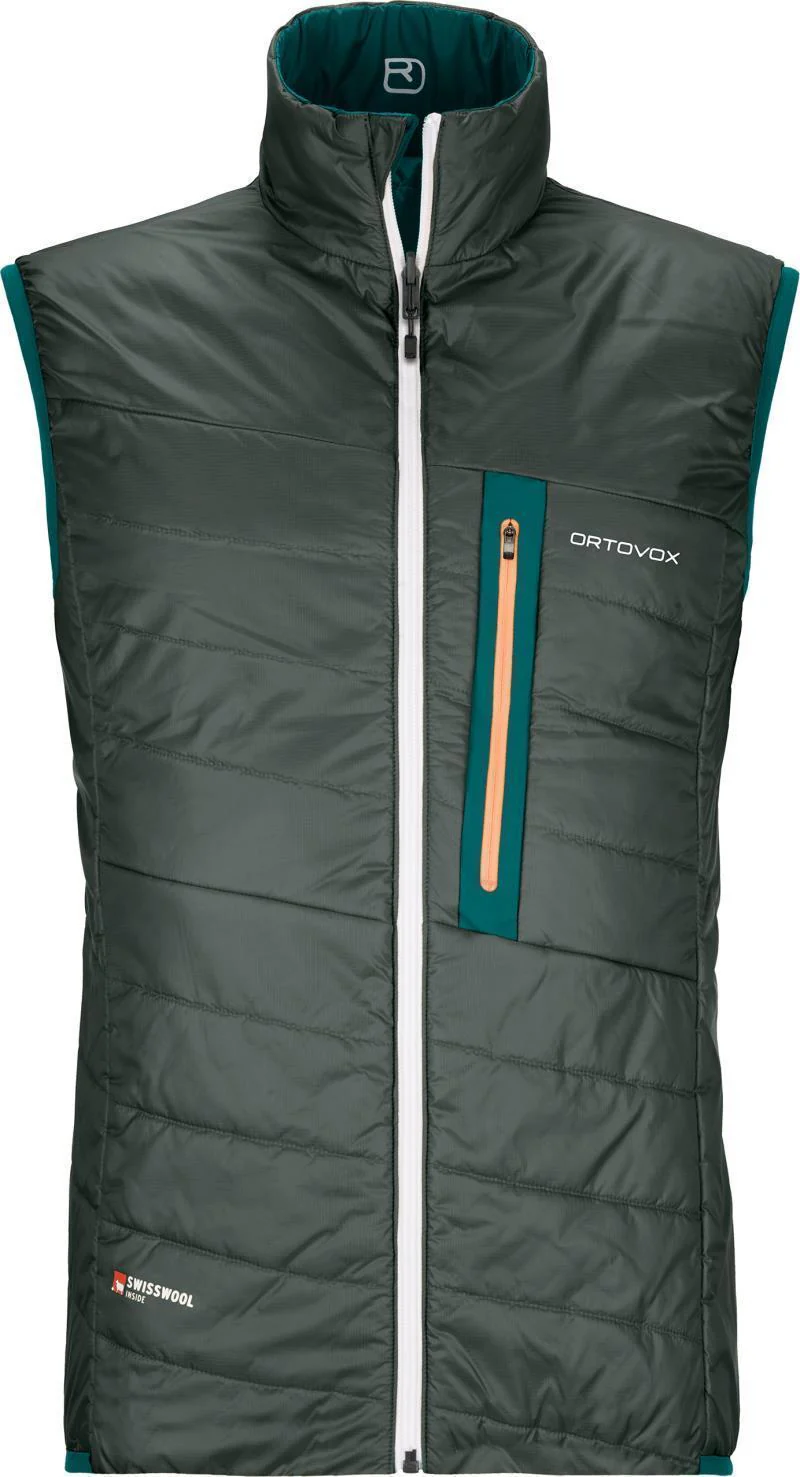 Swisswool Piz Cartas Vest - Mens - Image 16