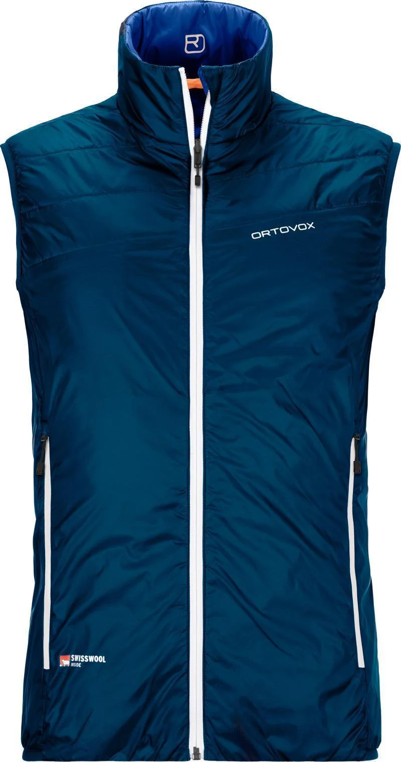 Swisswool Piz Cartas Vest - Mens - Image 17