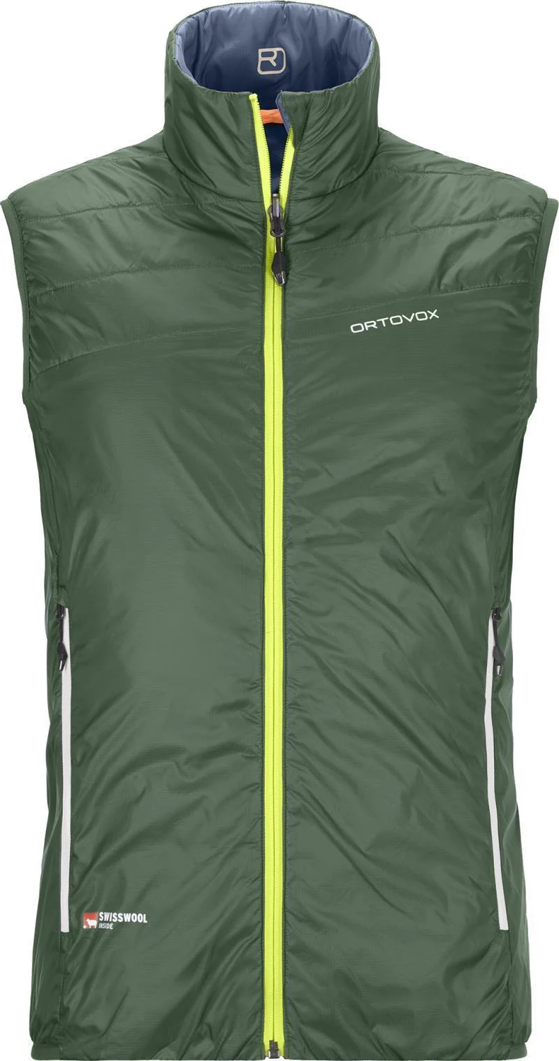 Swisswool Piz Cartas Vest - Mens - Image 2