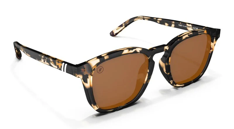 Sydney - Tort, Gloss Crystal Tan Tortoise Frame, Polarized Amber Lens - Image 2