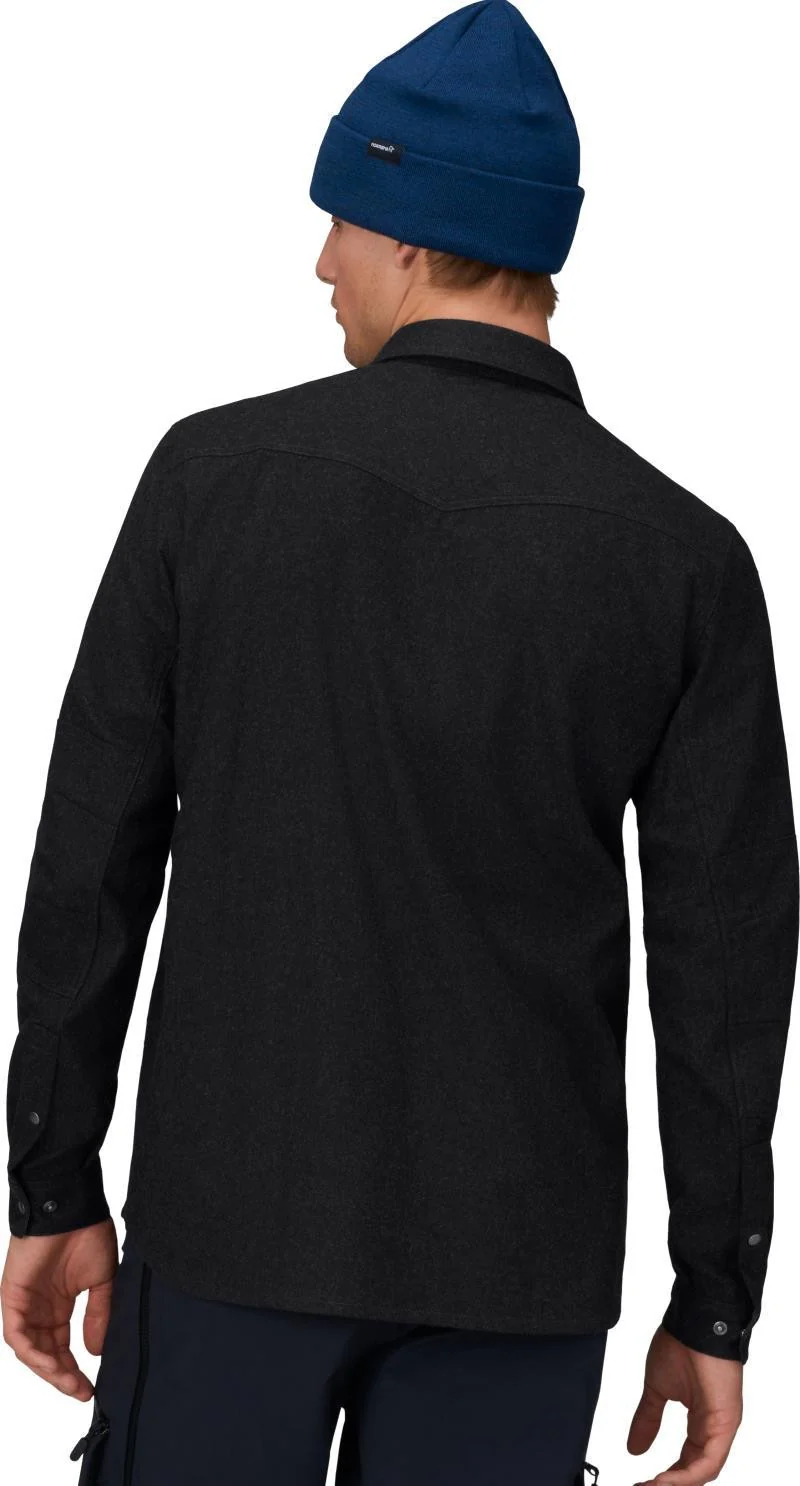 Tamok Wool Plain Shirt - Mens - Image 12