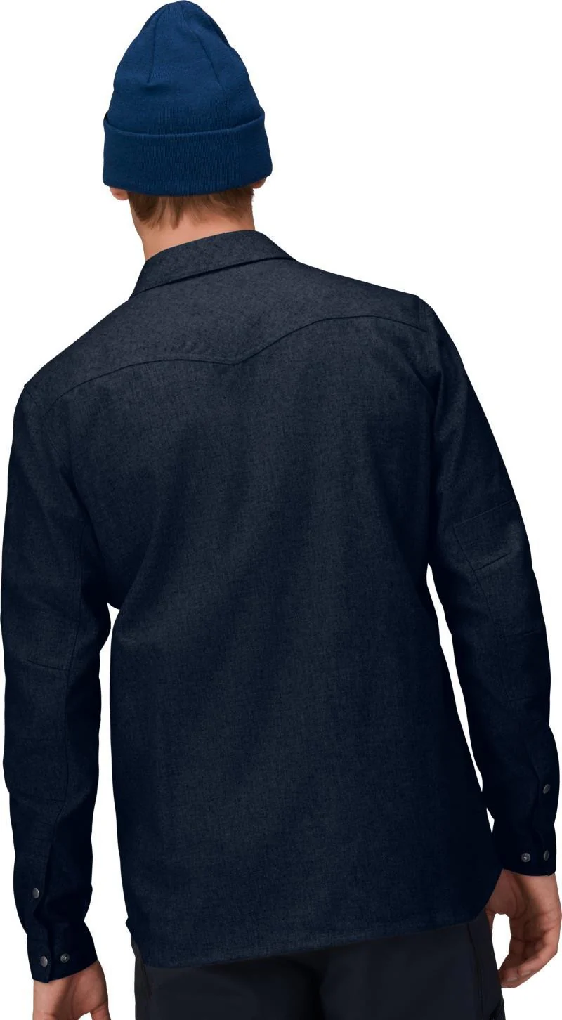 Tamok Wool Plain Shirt - Mens - Image 4
