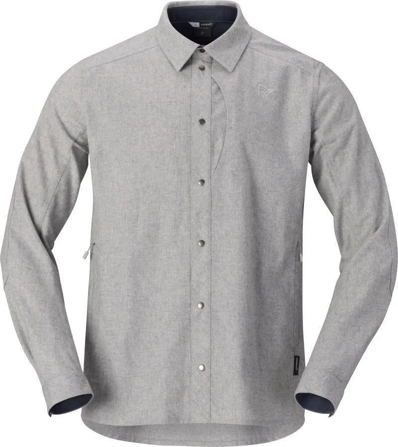 Tamok Wool Plain Shirt - Mens - Image 5