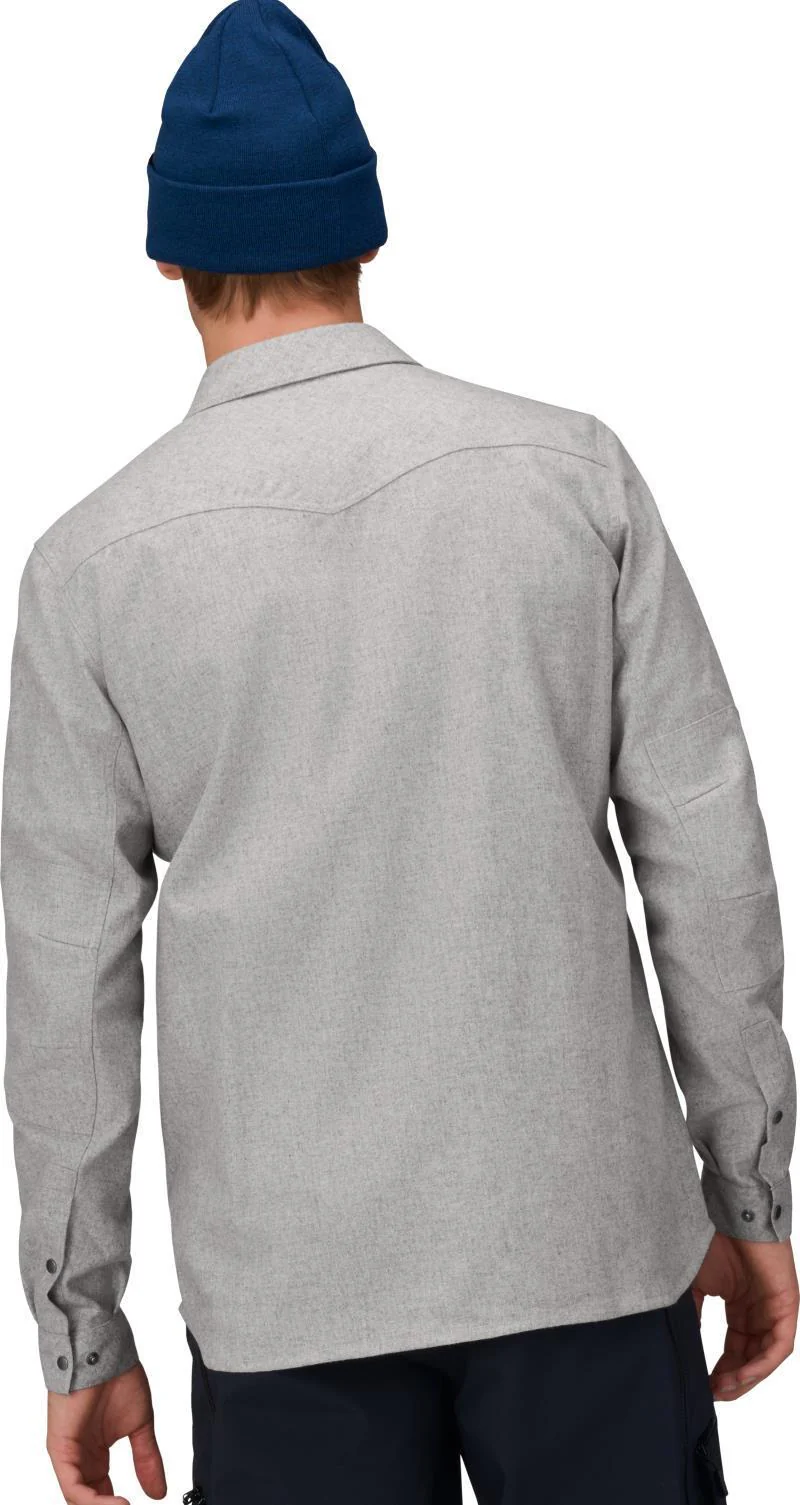 Tamok Wool Plain Shirt - Mens - Image 8