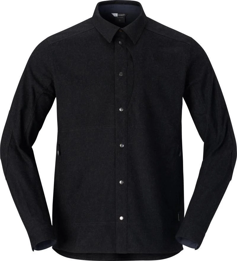 Tamok Wool Plain Shirt - Mens - Image 9